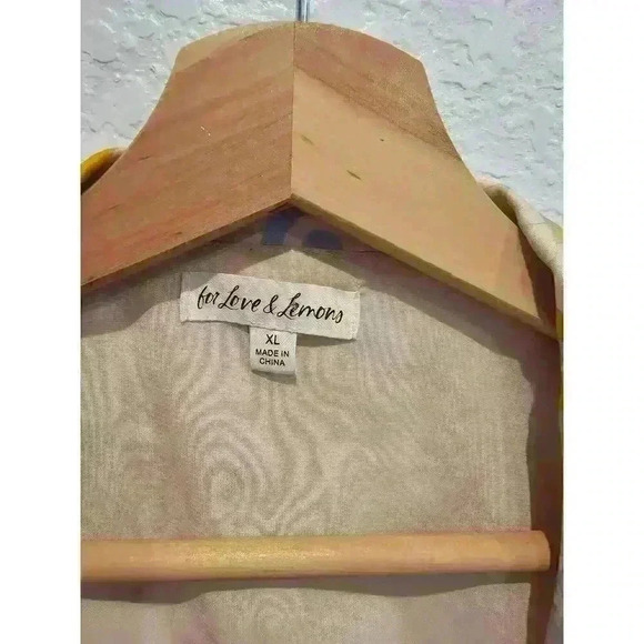 FOR LOVE & LEMONS MARCIA MINI DRESS SZ XL - Picture 3 of 7